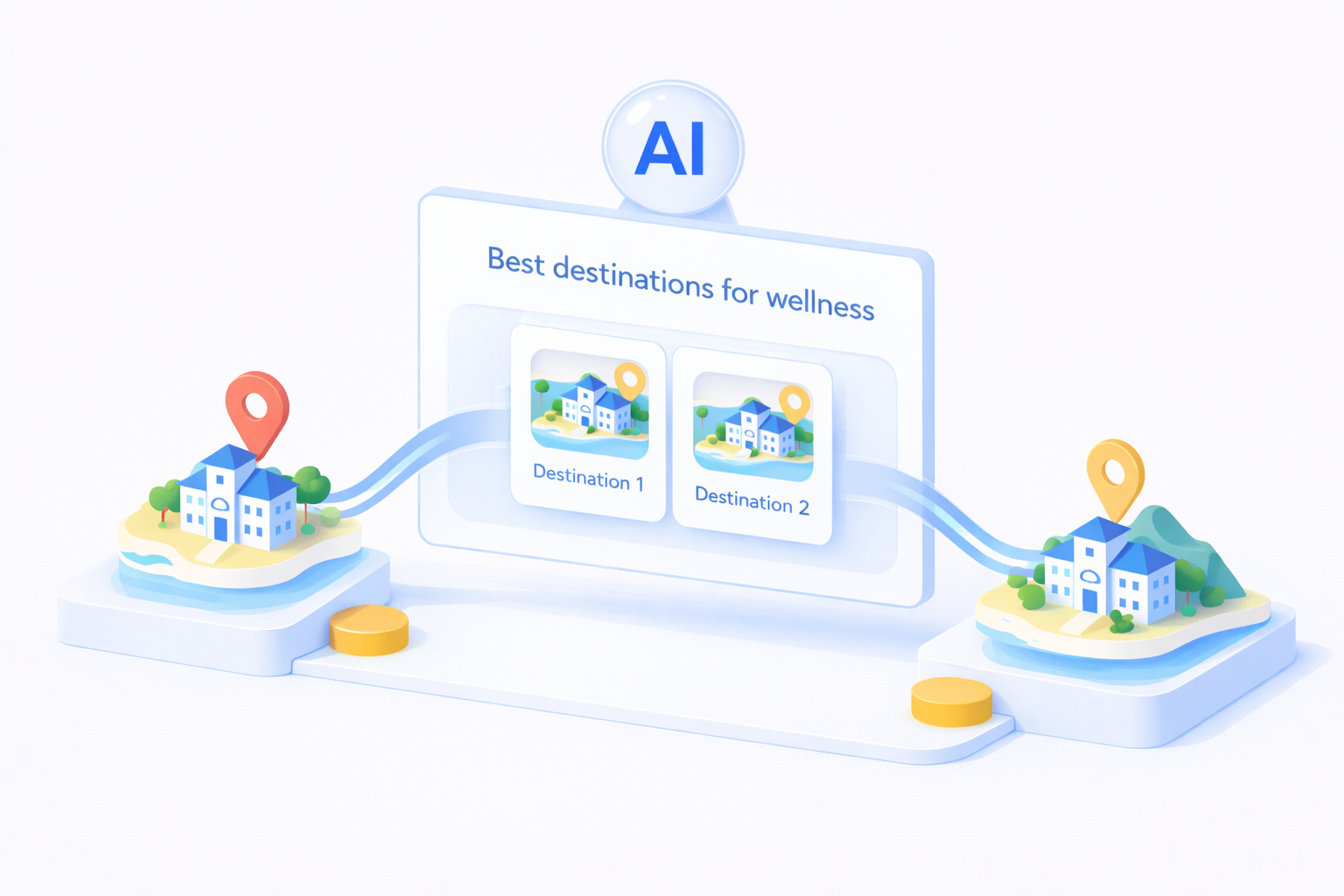 Destination-level AI visibility